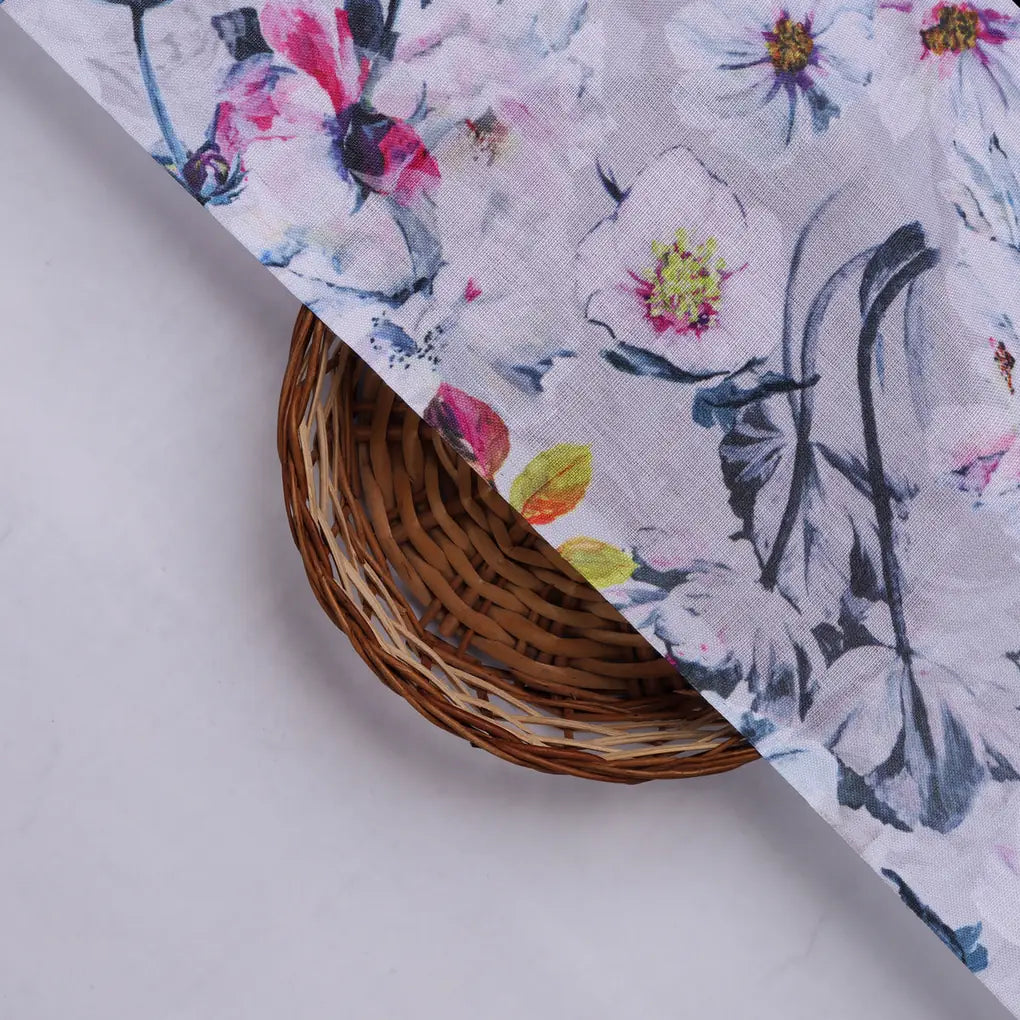 Lilac Floral Printed Linen Fabric – 0l2a8292copy