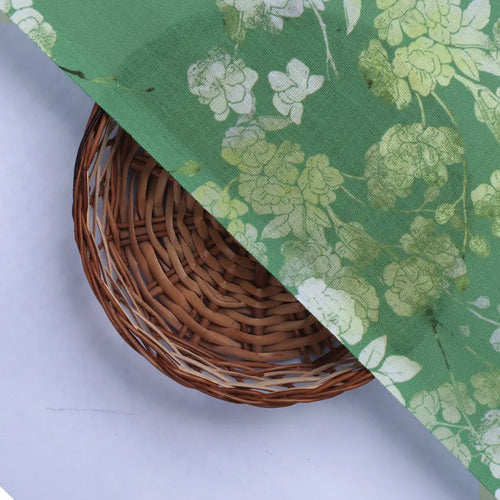 Green Floral Printed Linen Fabric – 0l2a8297copy