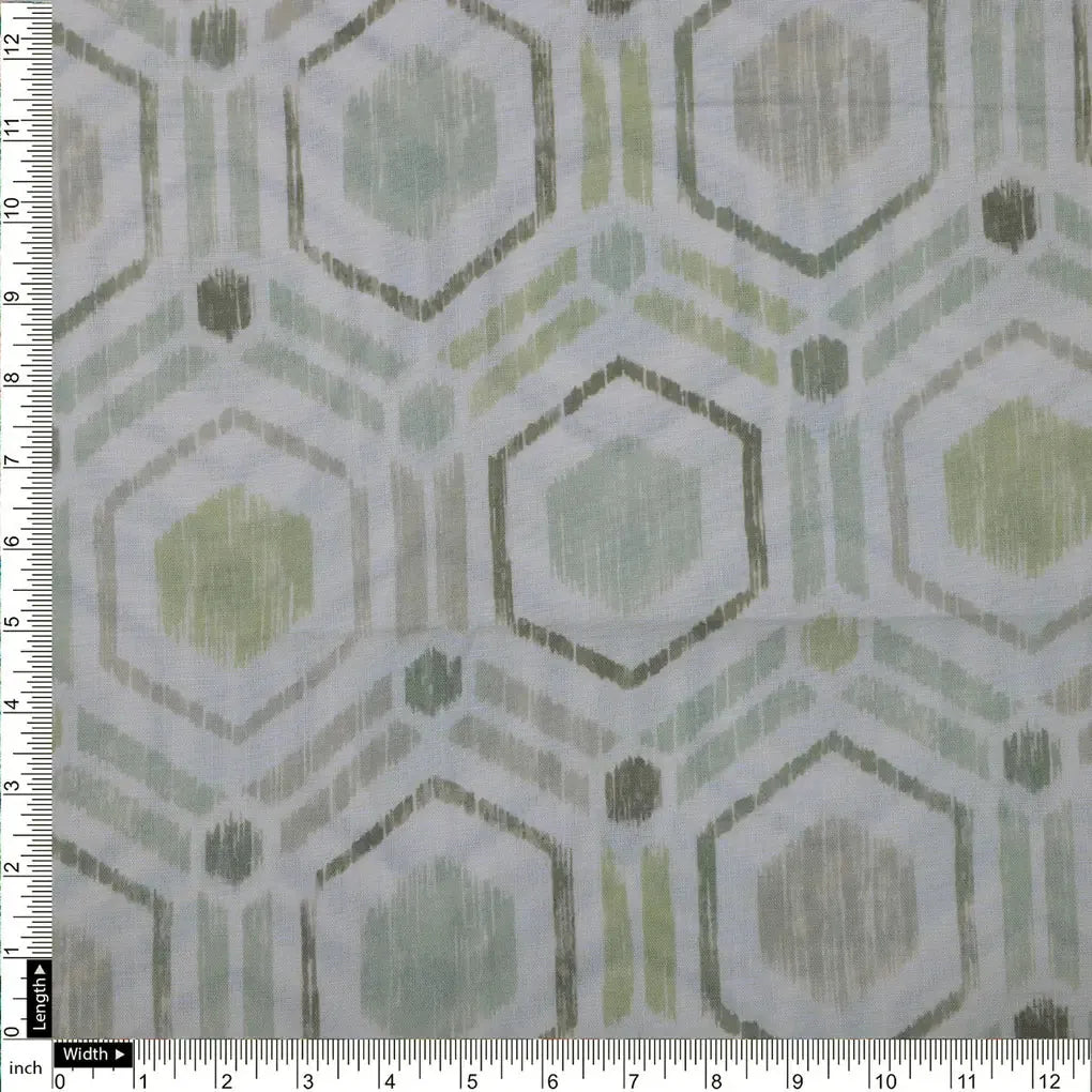 Hexagon Printed Linen Fabric – 0l2a8304copy