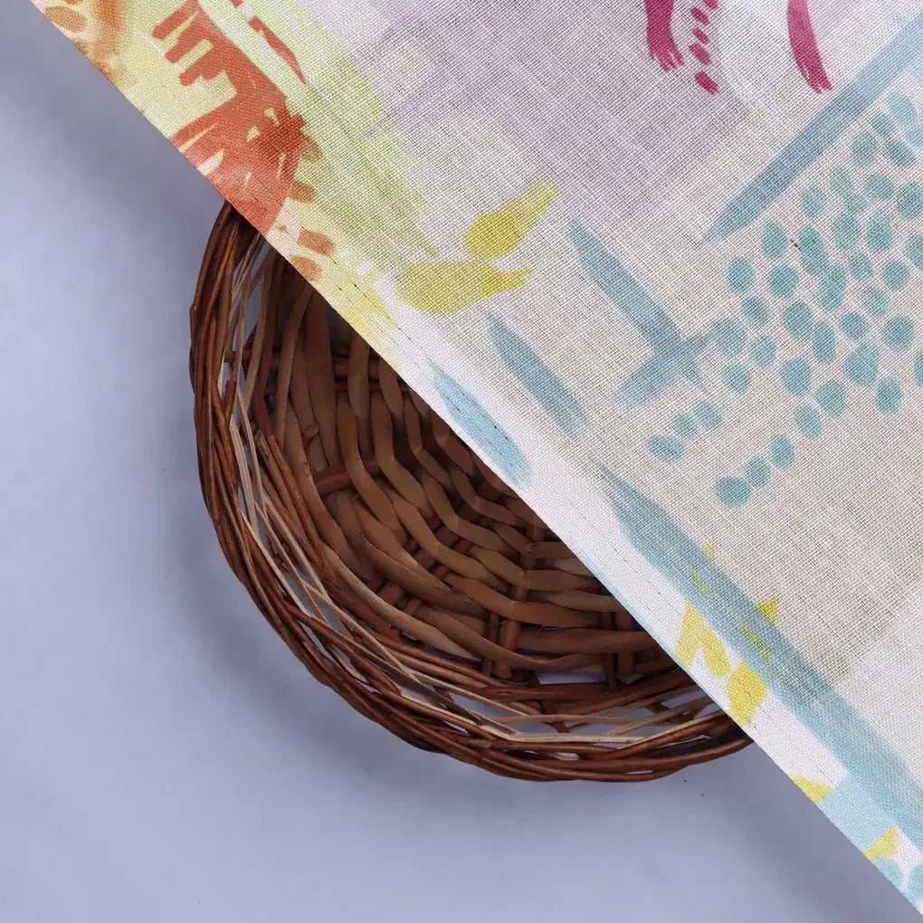 Abstract Art Printed Linen Fabric – 0l2a8312copy