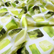 Abstract Green Squares Printed Japan Satin Fabric – 0l2a8386copy