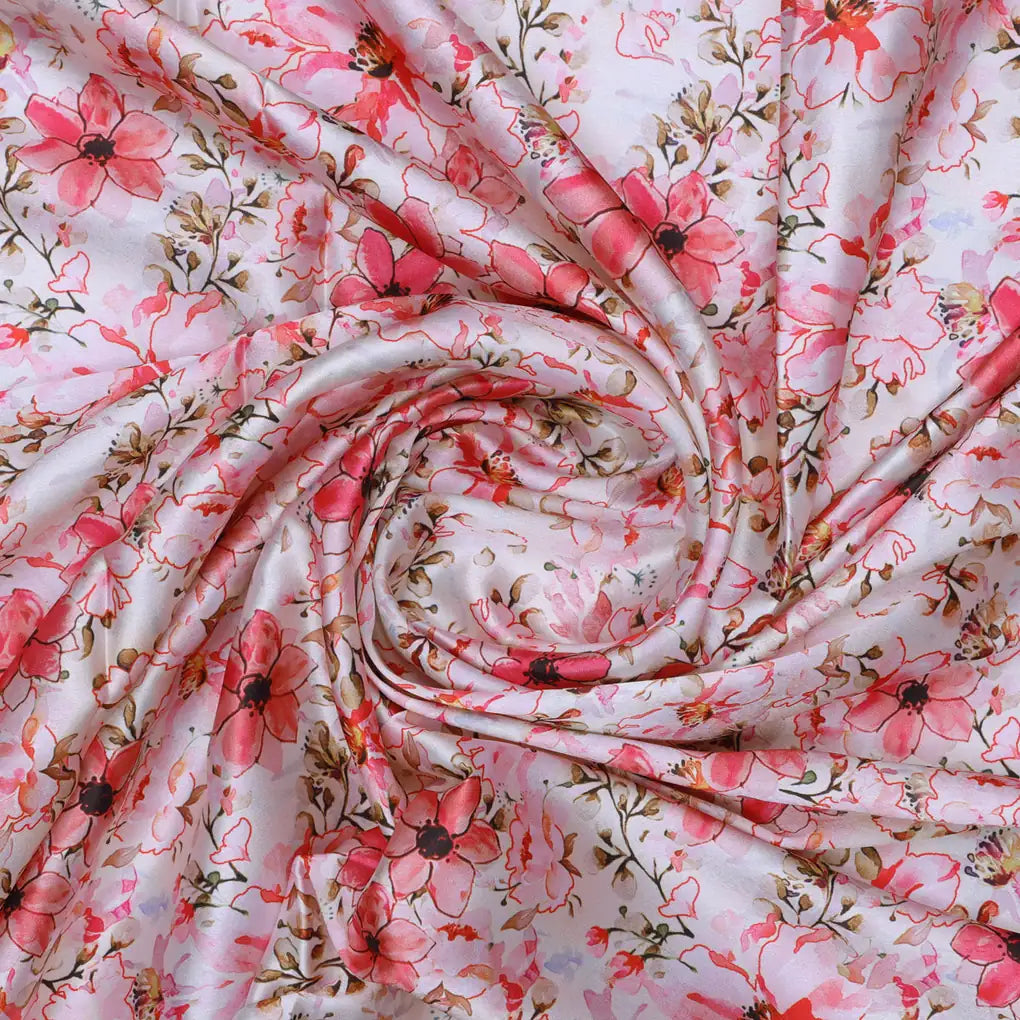 Pink Floral Print Satin Fabric – 0l2a8396copy
