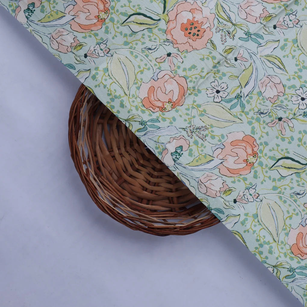 Blooming Peonies in Pastel Paradise Japan Satin Fabric – 0l2a8426copy