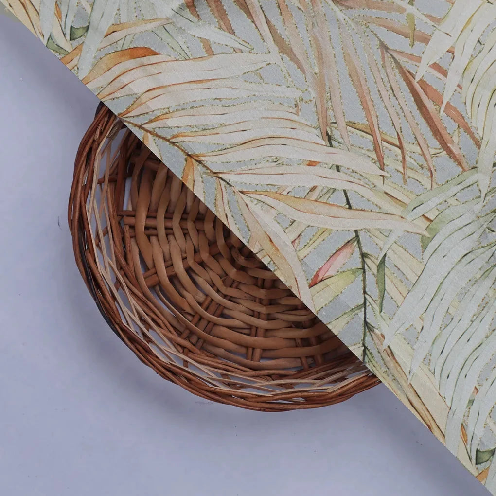 FAB VOGUE Studio Tropical Leaves Printed Japan Satin Fabric – 0l2a8446copy