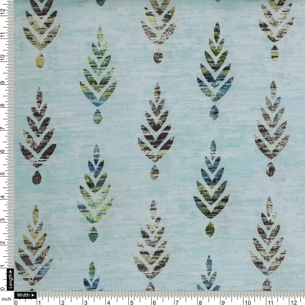 Leaf Print Satin Fabric – 0l2a8479copy