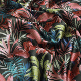 Tropical Leaves Printed Japan Satin Fabric – 0l2a8486copy