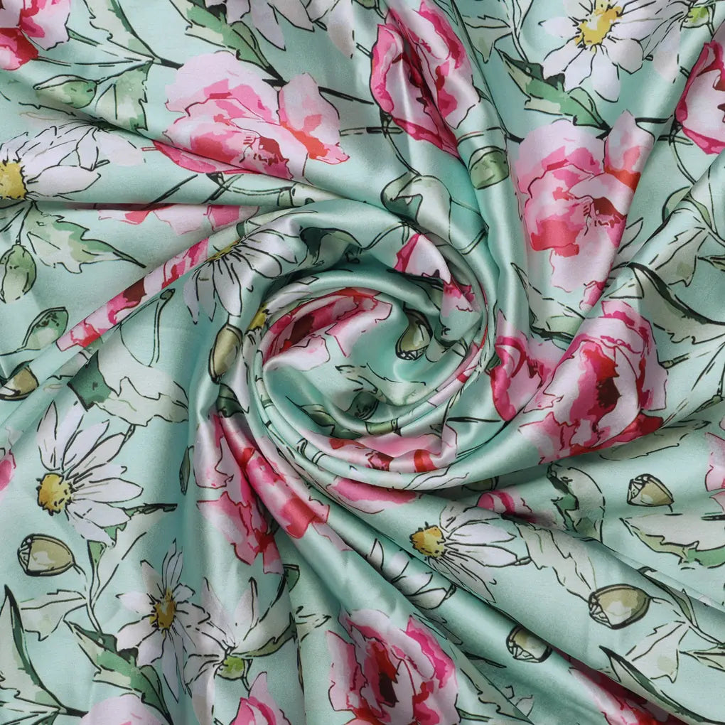 Pink Floral Print on Japan Satin – 0l2a8501copy