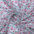 Pink Protea Floral Printed Kota Doria Fabric – 0l2a8507copy