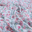 Pink Protea Floral Printed Kota Doria Fabric – 0l2a8508copy