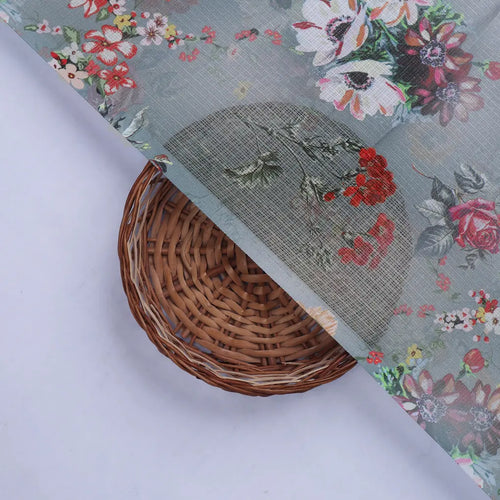 Kota Doria Fabric with Floral Print – 0l2a8551copy