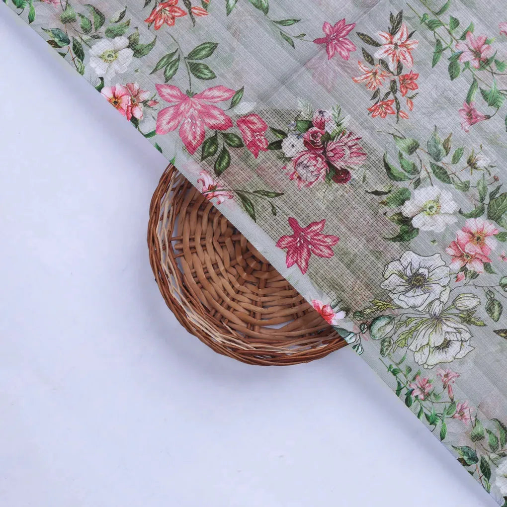 Kota Doria Fabric with Floral Print – 0l2a8563copy