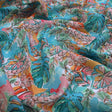 Tropical Leaves Printed Kota Doria Fabric – 0l2a8581copy