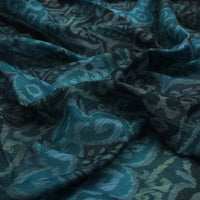Kota Doria Fabric With Blue Print – 0l2a8591copy
