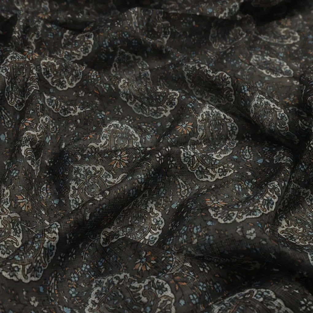 Paisley Print Kota Doria Fabric – 0l2a8601copy
