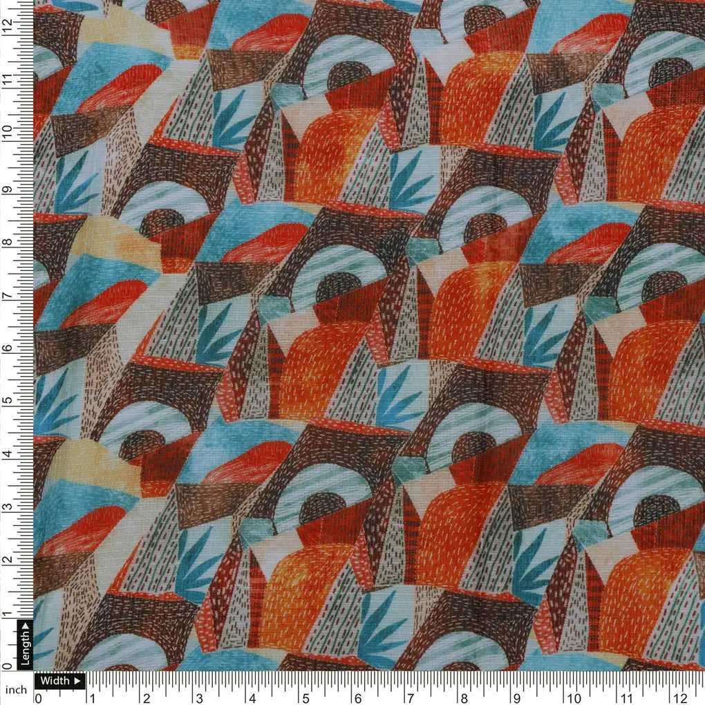 Abstract Geometric Kota Doria Fabric – 0l2a8609copy