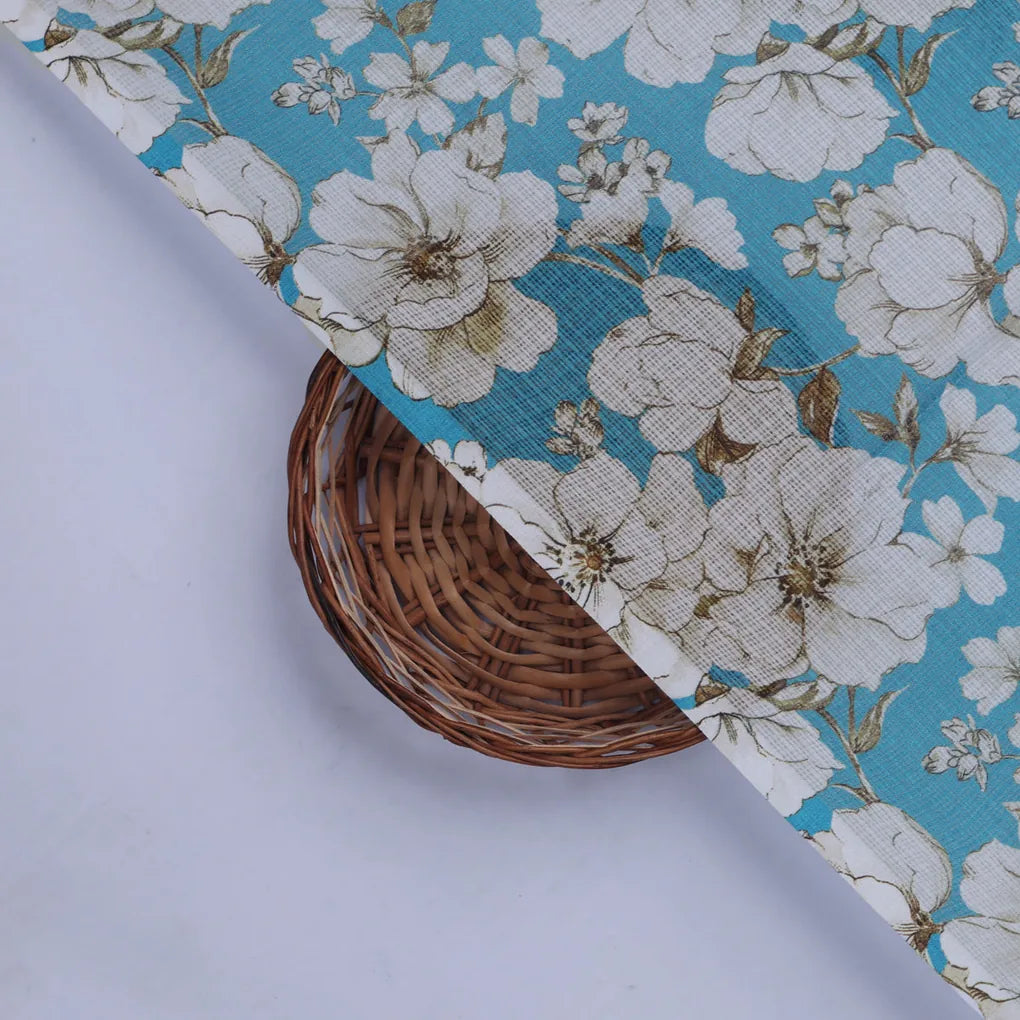 Floral Print Kota Doria Fabric – 0l2a8637copy
