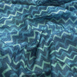 Blue Chevron Hand Block Printed Kota Doria Fabric – 0l2a8641copy