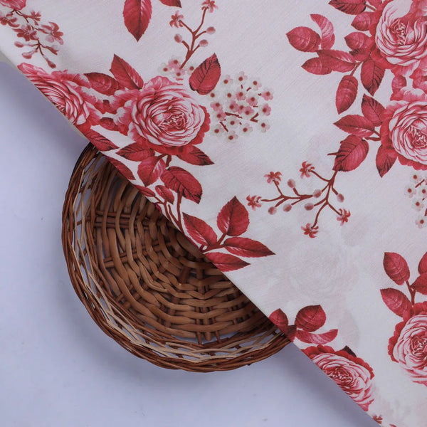 Red Roses Printed Muslin Fabric – 0l2a8672copy - alternate view