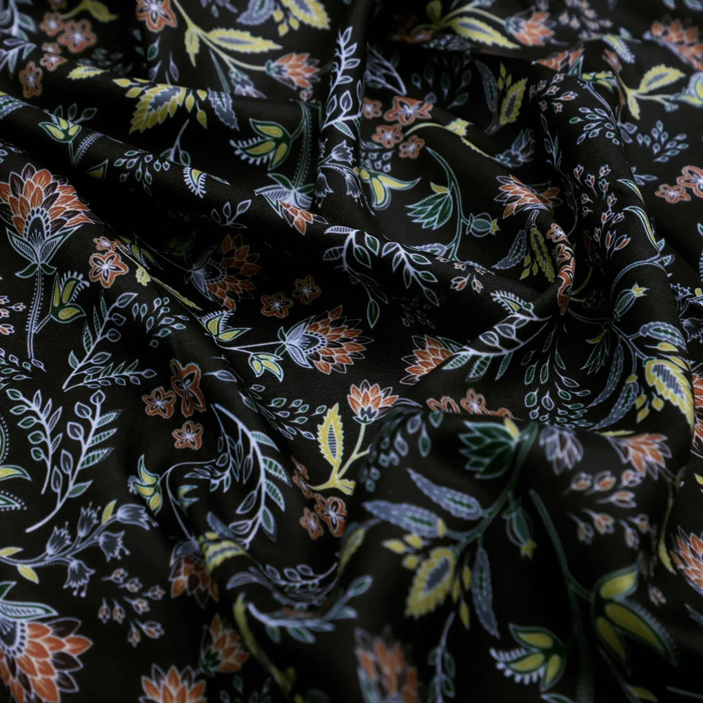 Black Muslin Fabric with Floral Print – 0l2a8676copy
