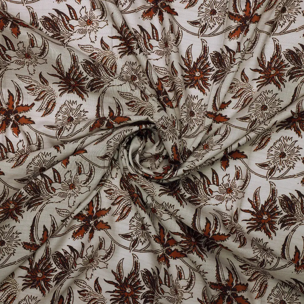 Hand Block Print Floral Muslin Fabric – 0l2a8680copy