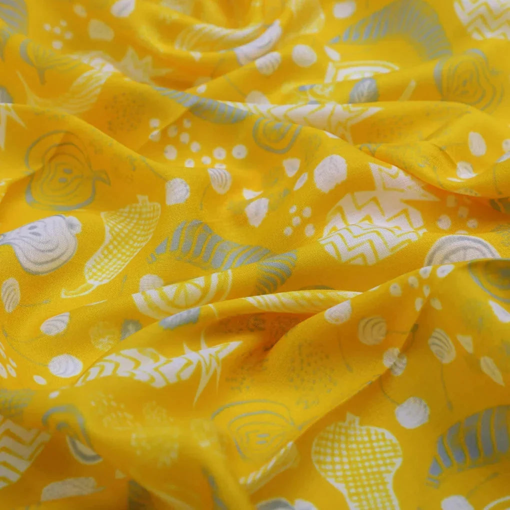 Quirky Fruits and Shapes Printed Muslin Fabric – 0l2a8691copy