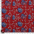 Blue Floral Print Muslin Fabric – 0l2a8699copy