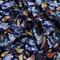 Blue Multicolor Floral Print Muslin Fabric – 0l2a8706 copy