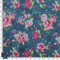 Blue Muslin Fabric with Pink Roses – 0l2a8725copy