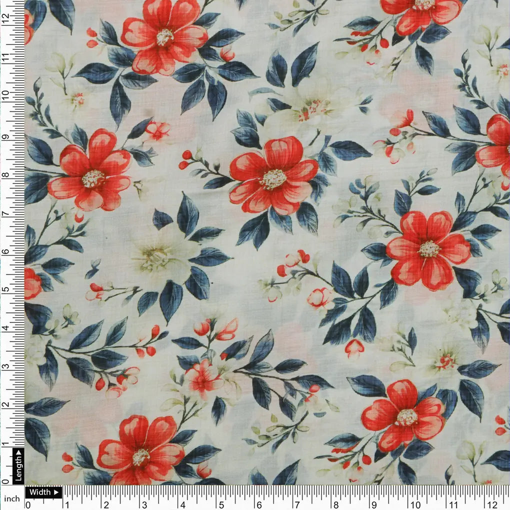 Red Floral Muslin Fabric – 0l2a8741copy