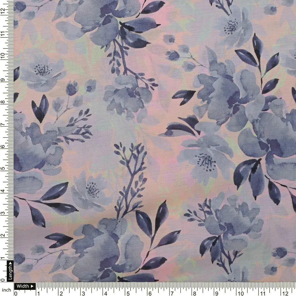 Blue Floral Muslin Fabric – 0l2a8751copy