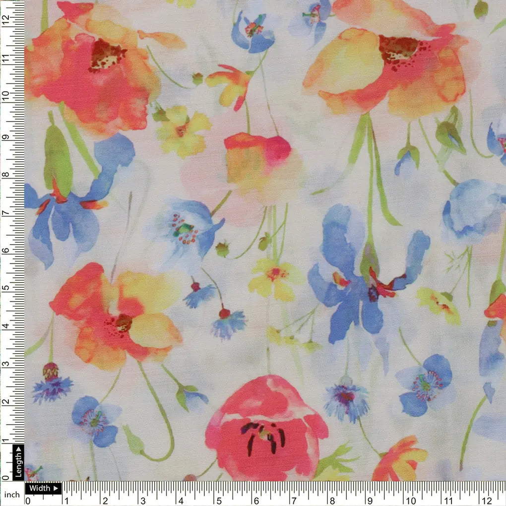 Multicolor Floral Printed Muslin Fabric – 0l2a8766copy