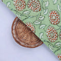 Green Floral Muslin Fabric – 0l2a8774copy