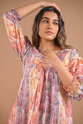 Printed Casual Mini Dress – 103.3