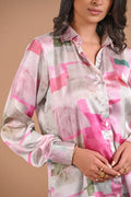 Printed Satin Co-Ord Set – 104.4