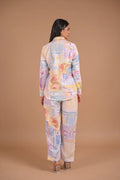 Linen Printed Co-Ord Set – 106.5