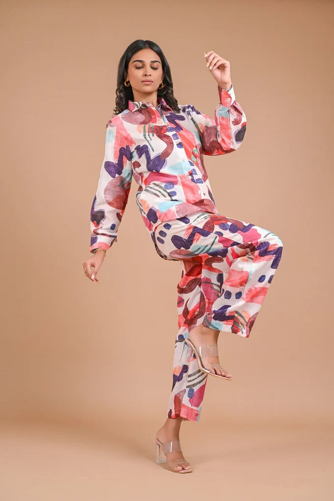 Linen Printed Co-ords – 110.2