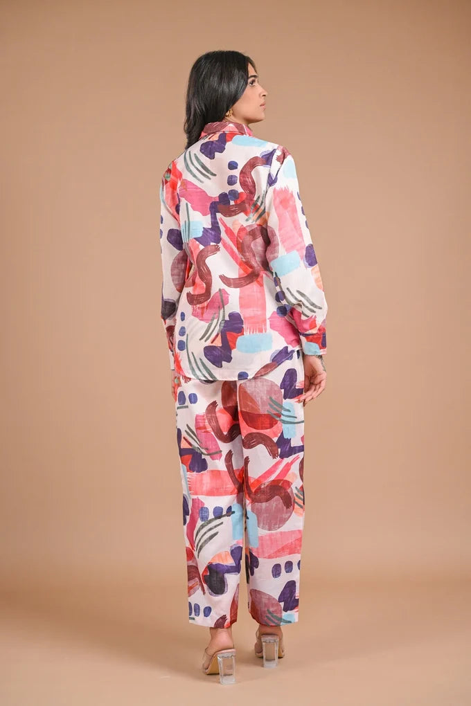 Linen Printed Co-ords – 110.3