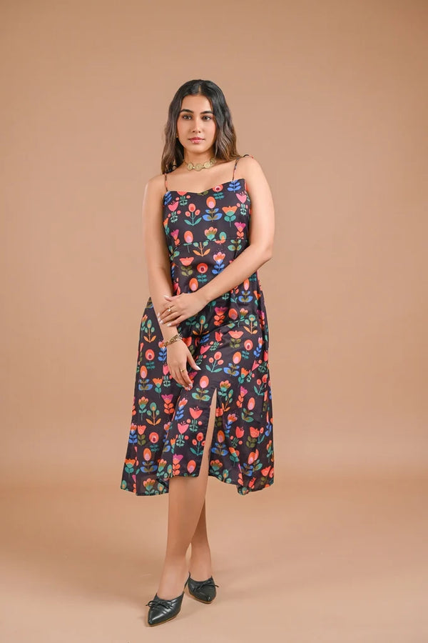 Floral Midi Dress – 111.1