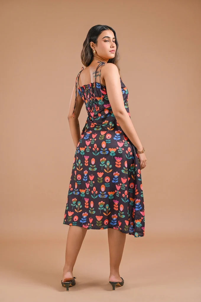 Floral Midi Dress – 111.5