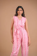 Printed Pink Jumpsuit – 114.2