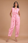 Printed Pink Jumpsuit – 114.3