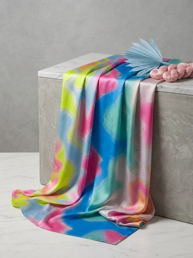 Japan Satin - Polyester - Design TA07461 - Fabric Editorial Studio Flatlay Lookbook - JS-0-TA07461-111