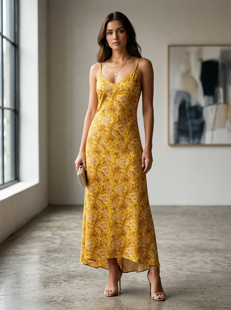 Japan Satin - Polyester - Design MA024446 - Slip Dress Lookbook - JS-0-MA024446-111
