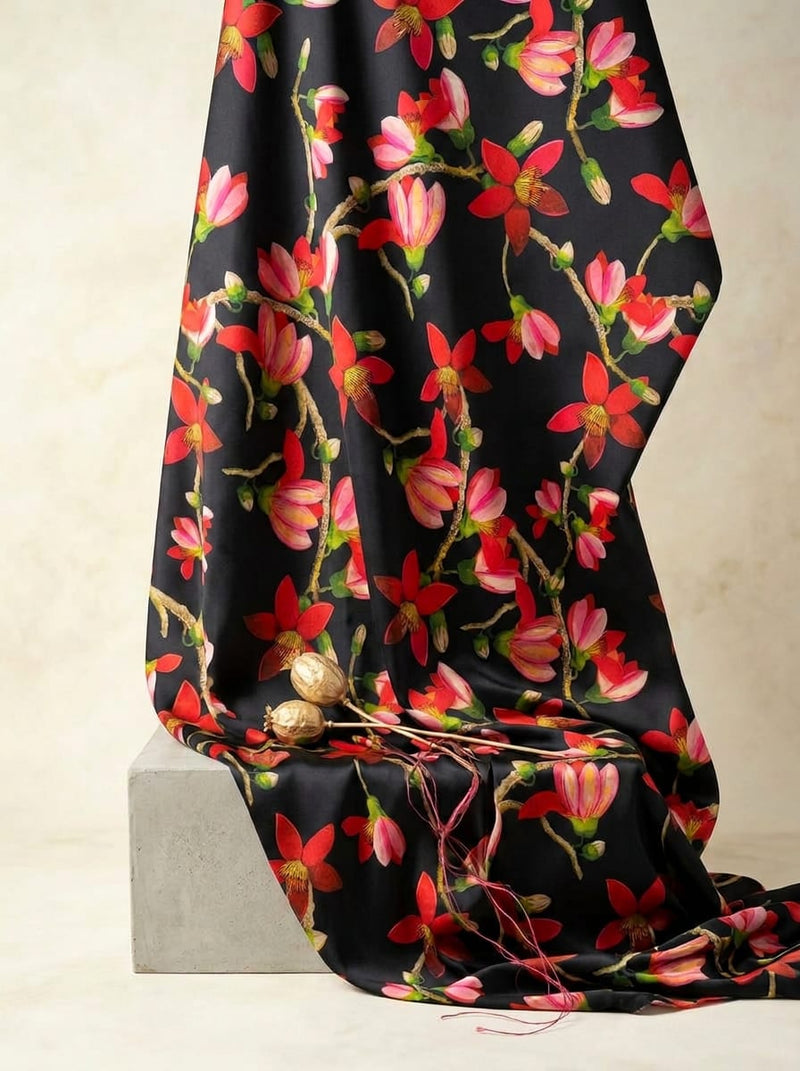 Japan Satin - Polyester - Design TA07708 - Fabric Editorial Studio Flatlay Lookbook - JS-0-TA07708-111