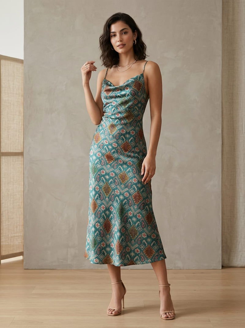 Japan Satin - Polyester - Design MA020695 - Slip Dress Lookbook - JS-0-MA020695-111