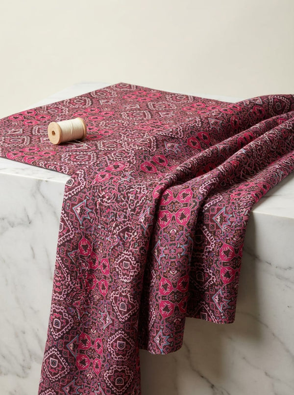 Pastel Pink Muslin Printed Fabric by the Meter — FAB VOGUE Studio