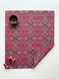 Close-up Texture & Drape of Pastel Pink Muslin Fabric — FAB VOGUE Studio