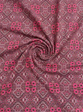 Close-up Texture & Drape of Pastel Pink Muslin Fabric — FAB VOGUE Studio