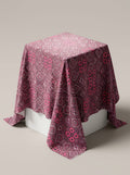 Close-up Texture & Drape of Pastel Pink Muslin Fabric — FAB VOGUE Studio