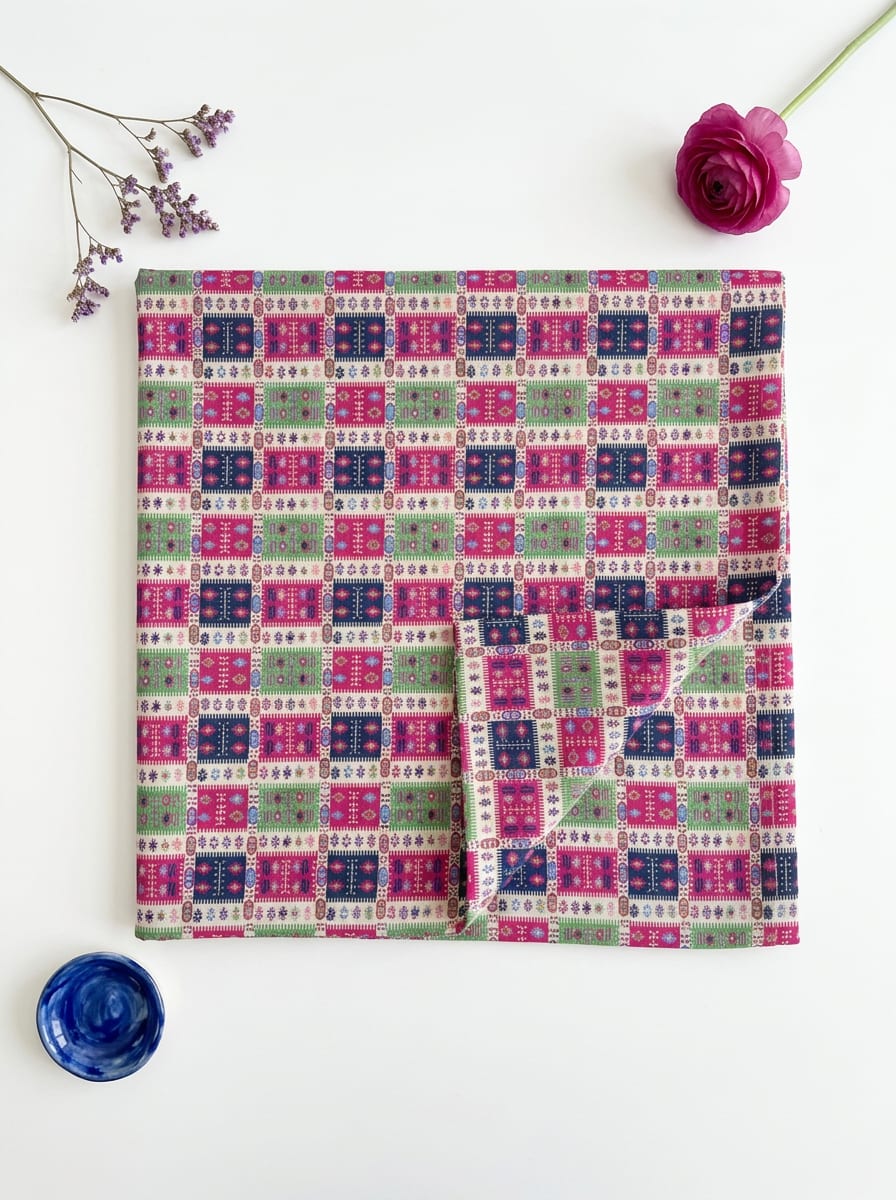 Close-up Texture & Drape of Muslin Fabric — FAB VOGUE Studio